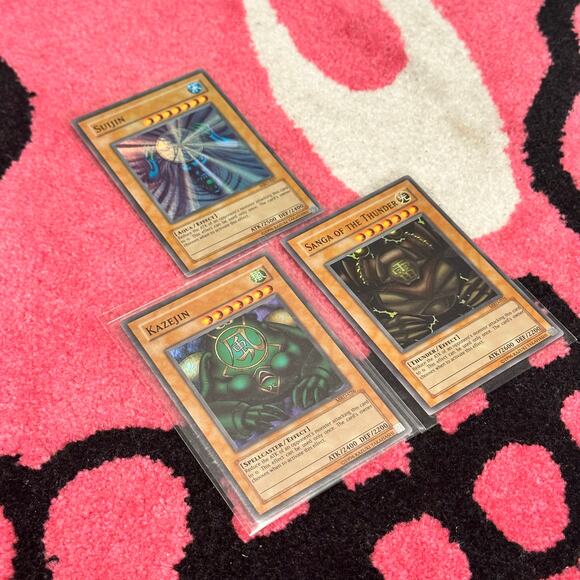 Sanga of the Thunder, Suijin, Kazejin - Yu-Gi-Oh! Metal Raiders Bundle - Picture 7 of 10